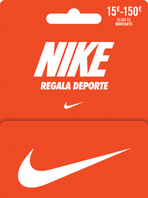 Tarjeta regalo de Nike.