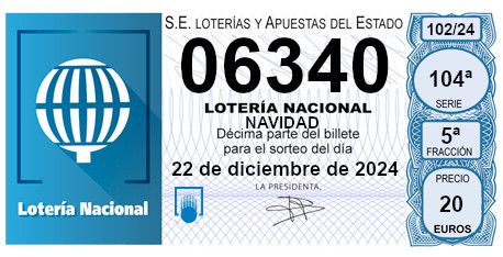Número de Navidad 06340